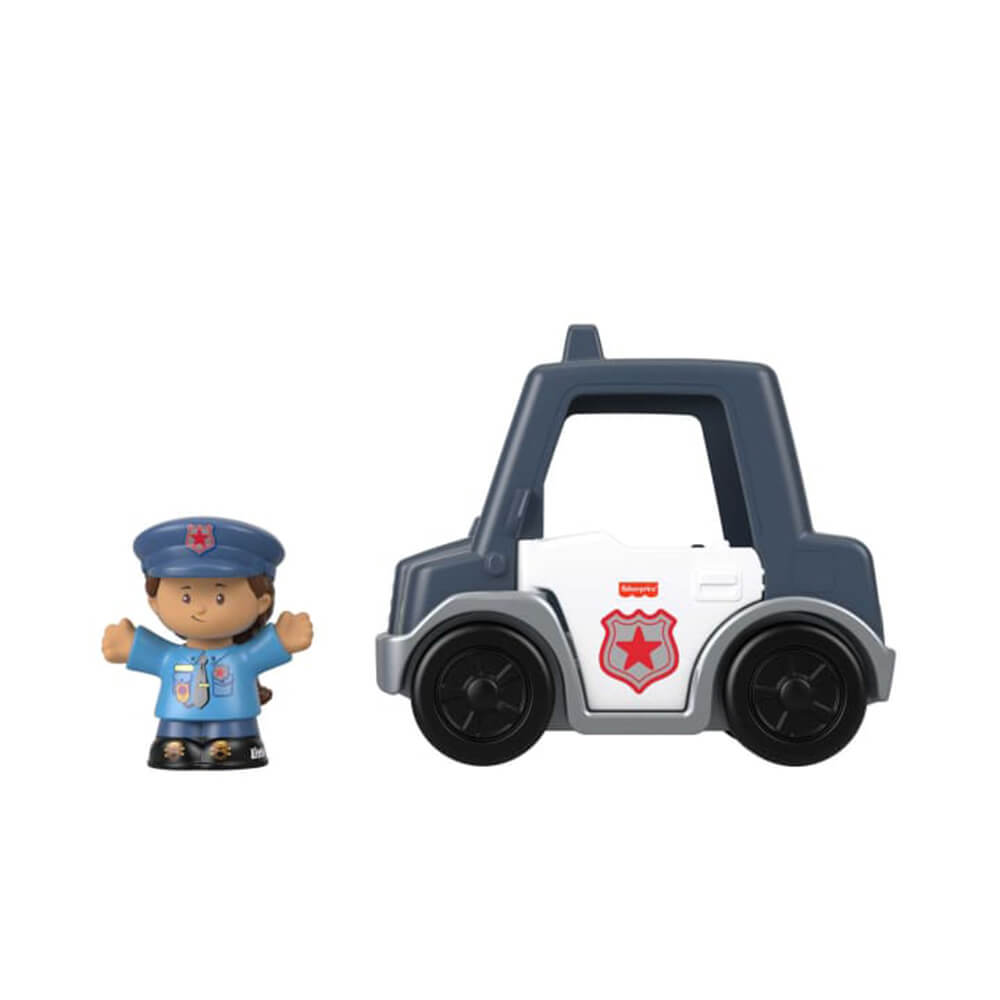 Fisher-Price Little People Helping Others Police Car Vehicle & Figure Set