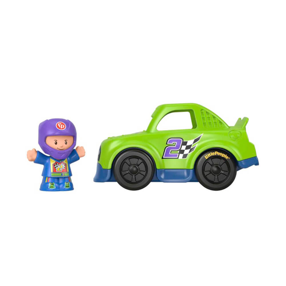 Fisher-Price Little People Race Car Vehicle & Figure Set