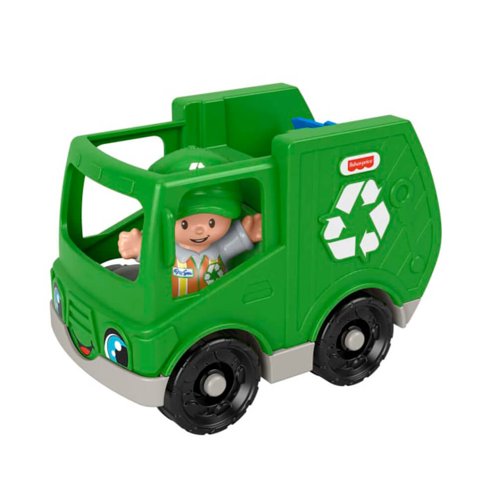 Fisher-Price Little People Recycle Truck Vehicle & Figure Set