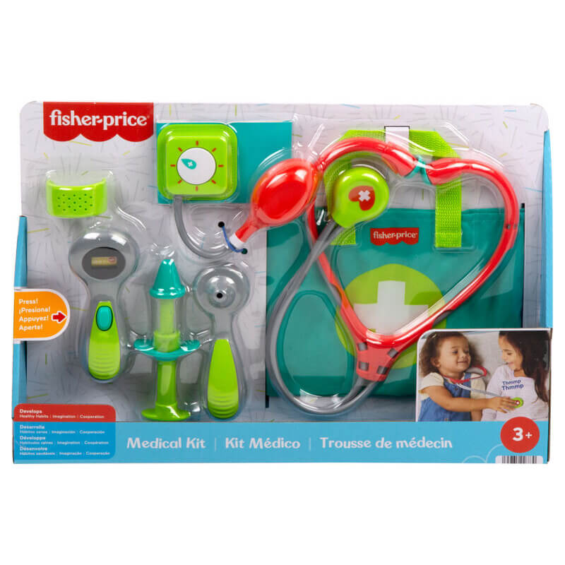 Package for the Fisher-Price Medical Kit Role-Play Playset