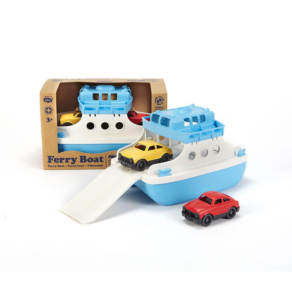 Green Toys Ferry Boat with Cars