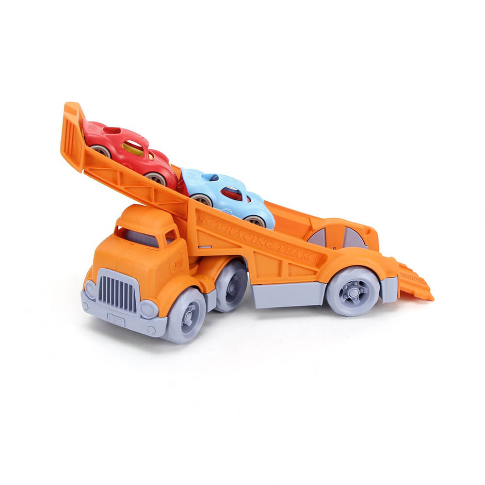 Green Toys Racing Truck with 2 Racers