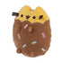 left side Gund Pusheen Chocolate Dipped Cookie Squisheen 6 Inch Plush