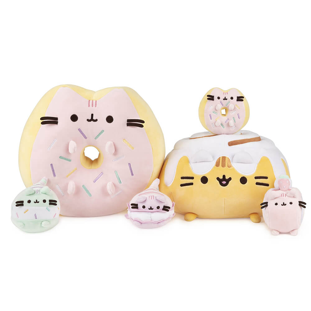 lifestyle image Gund Pusheen Sprinkle Donut 12 Inch Plush