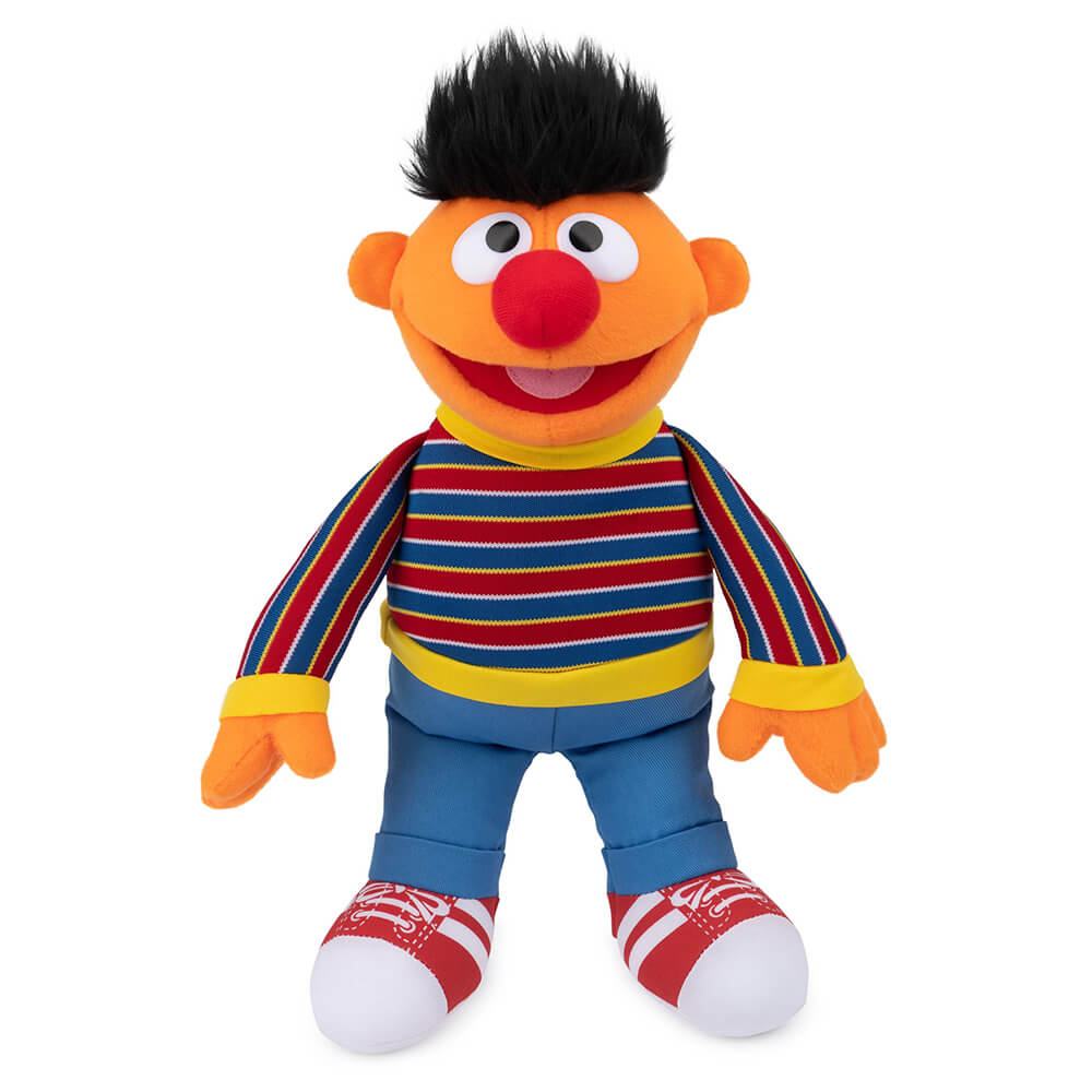 Another shot of front view Gund Sesame Street Ernie 14 Inch Plush