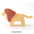 HALFTOYS Half Animal Lion side view with measurements