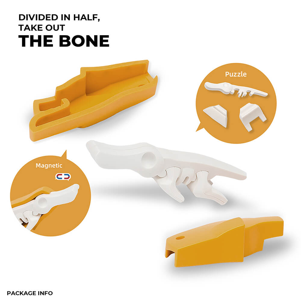 how to take apart the HALFTOYS Half Animal Platypus and how the magnets work