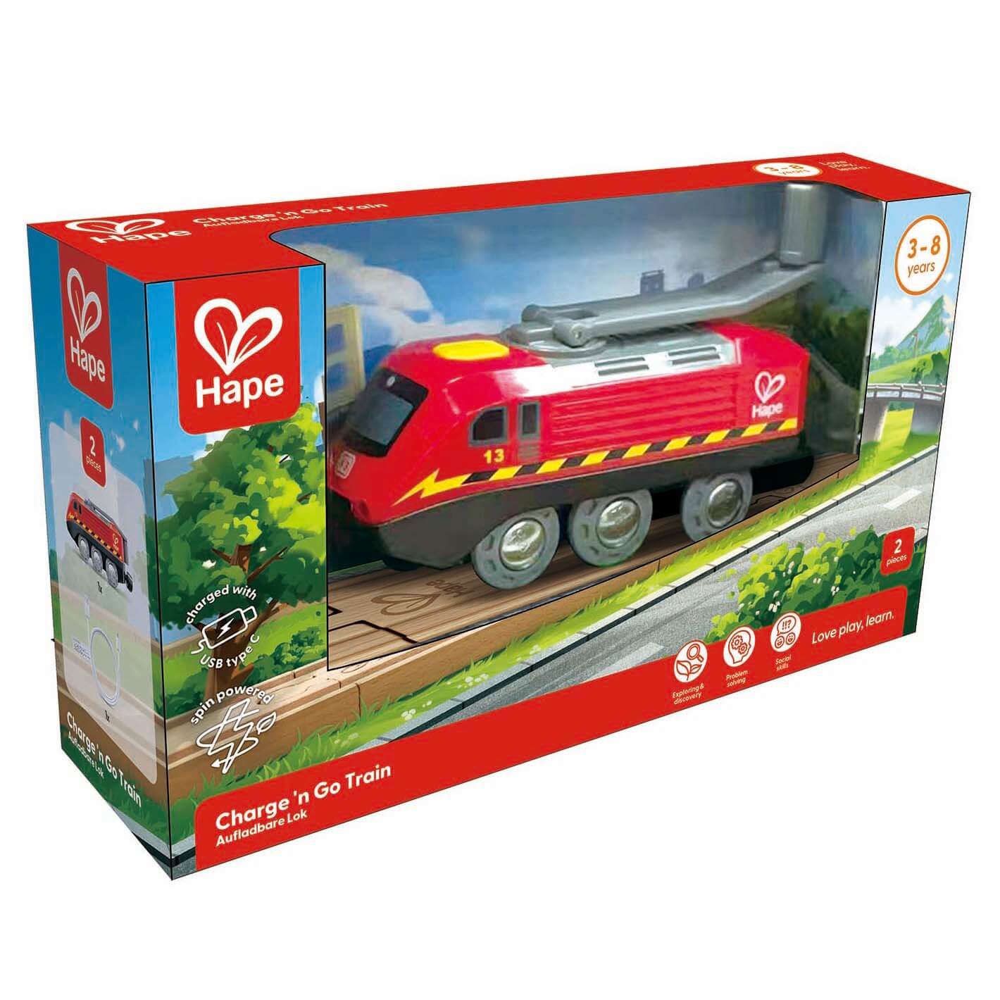 Hape Railway Charge 'n Go Train