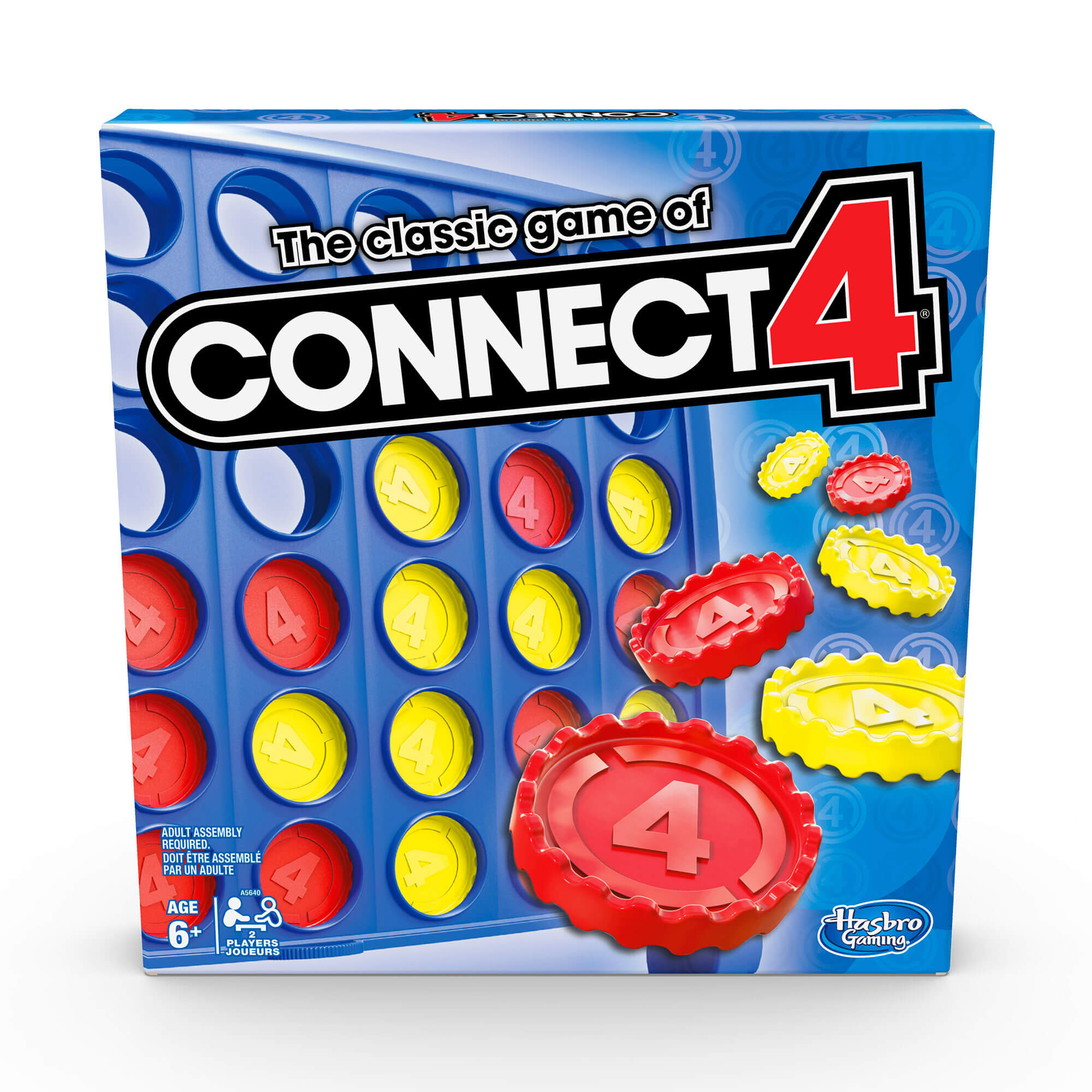 Hasbro Connect 4 Strategy Game package