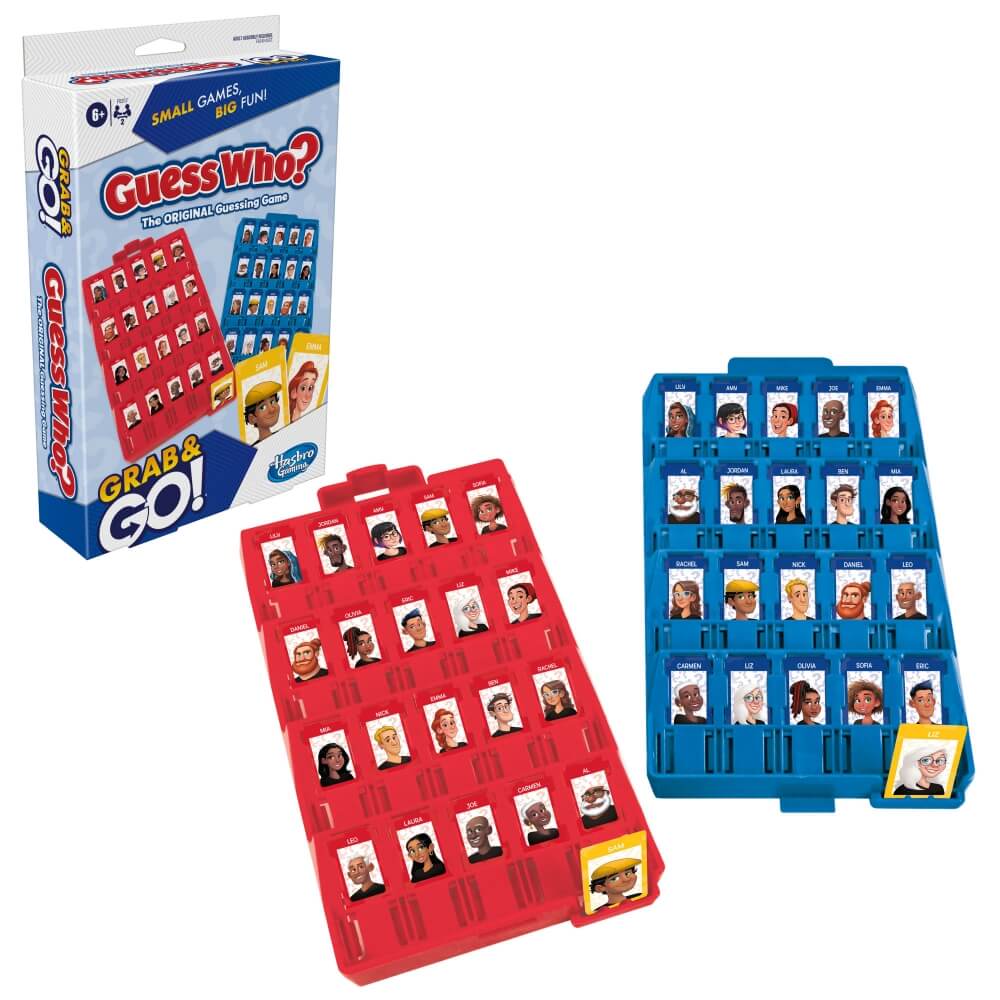 Hasbro Guess Who? Grab and Go Game