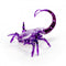 Image of robotic creature scorpion purple 