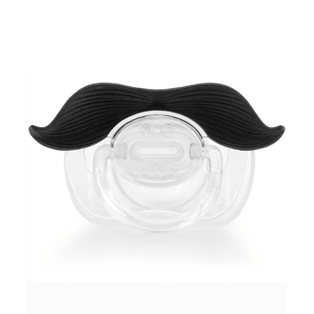 Hipsterkid Mustache Pacifier 