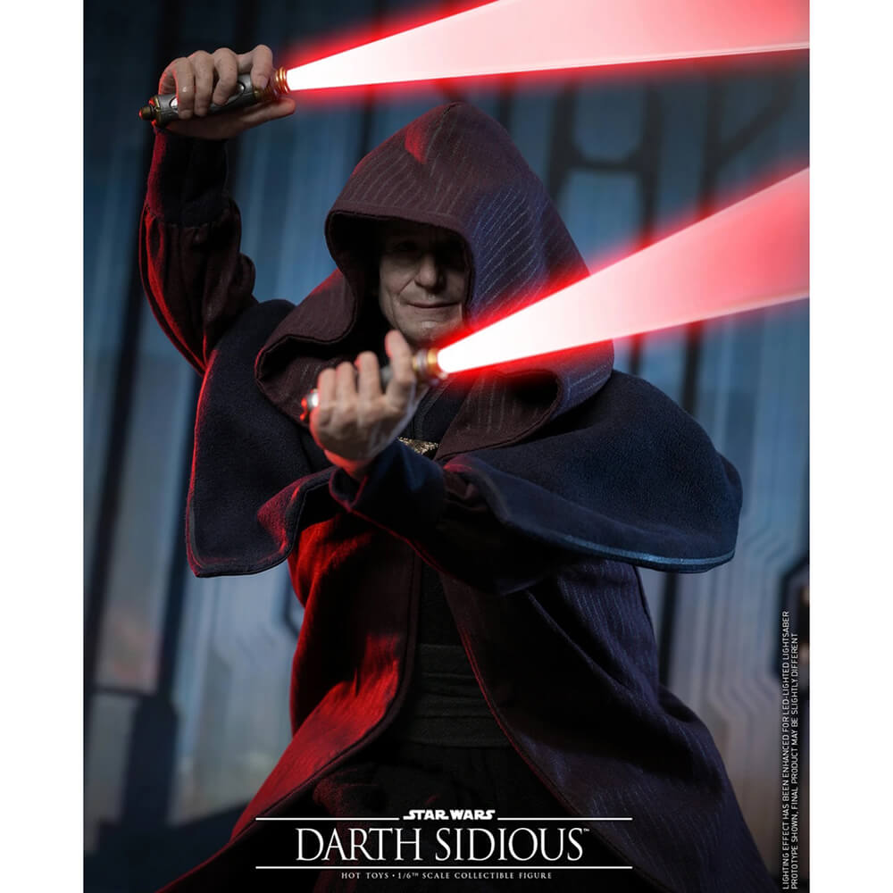 Hot Toys Star Wars Darth Sidious Sixth Scale Figure