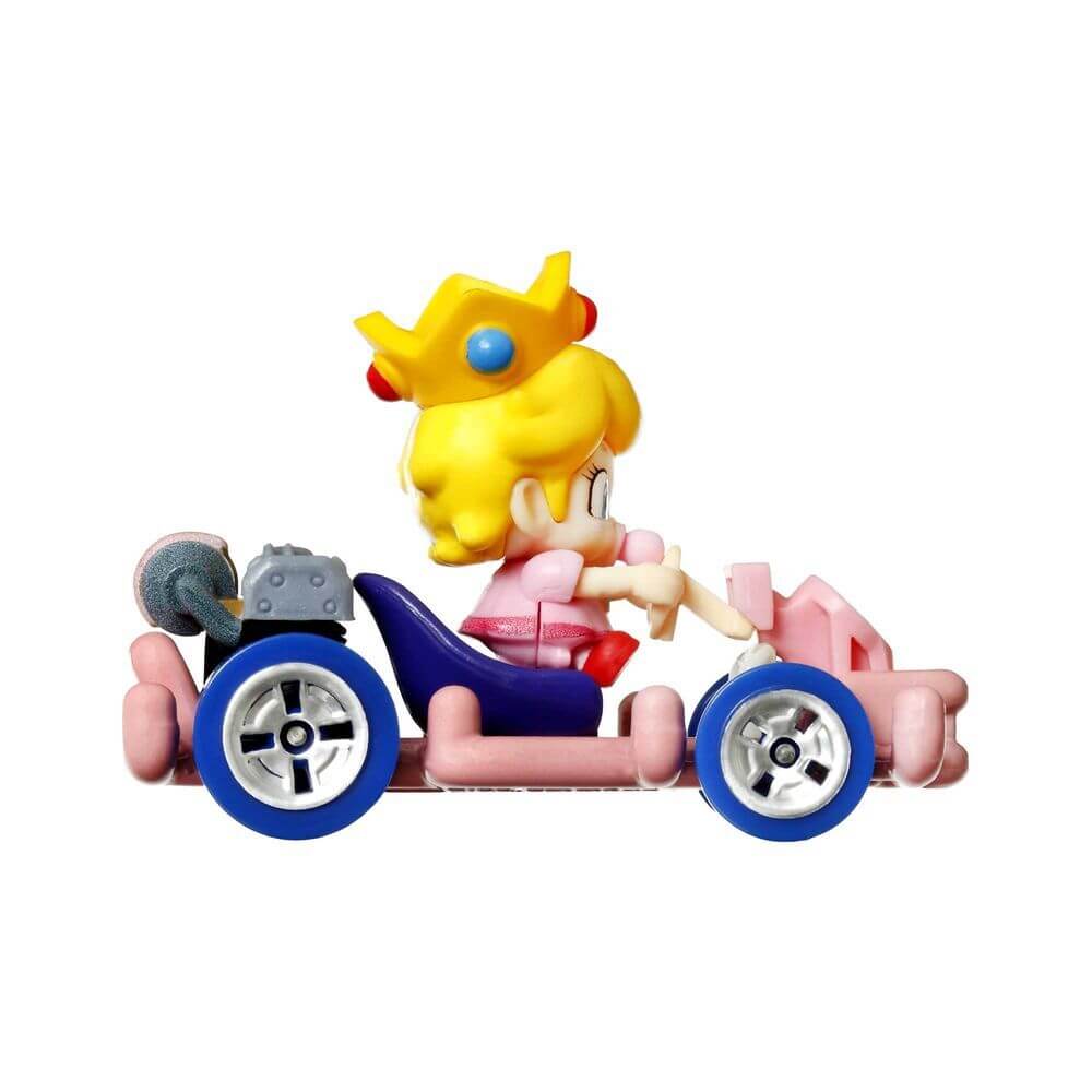 Hot Wheel Mario Kart Baby Peach Pipe Frame Kart