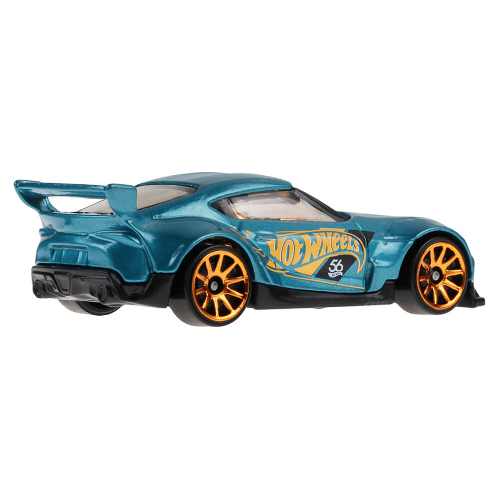 Hot Wheels 2024 56th Anniversary Edition Green and Copper Colour Custom '20 Toyota GR Supra 1:64 Scale Diecast Vehicle (3/6)