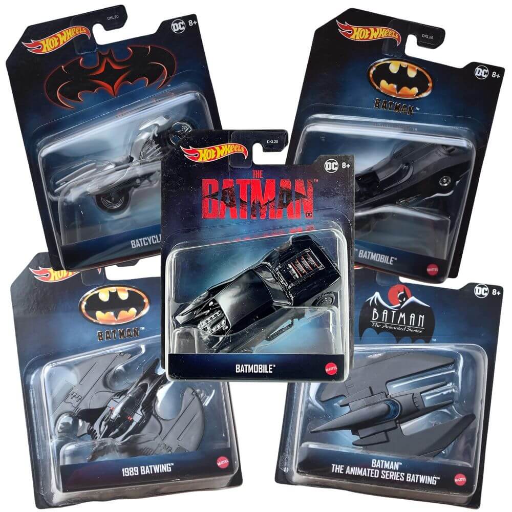 Hot Wheels Batman Themed 1:50 Scale Vehicle