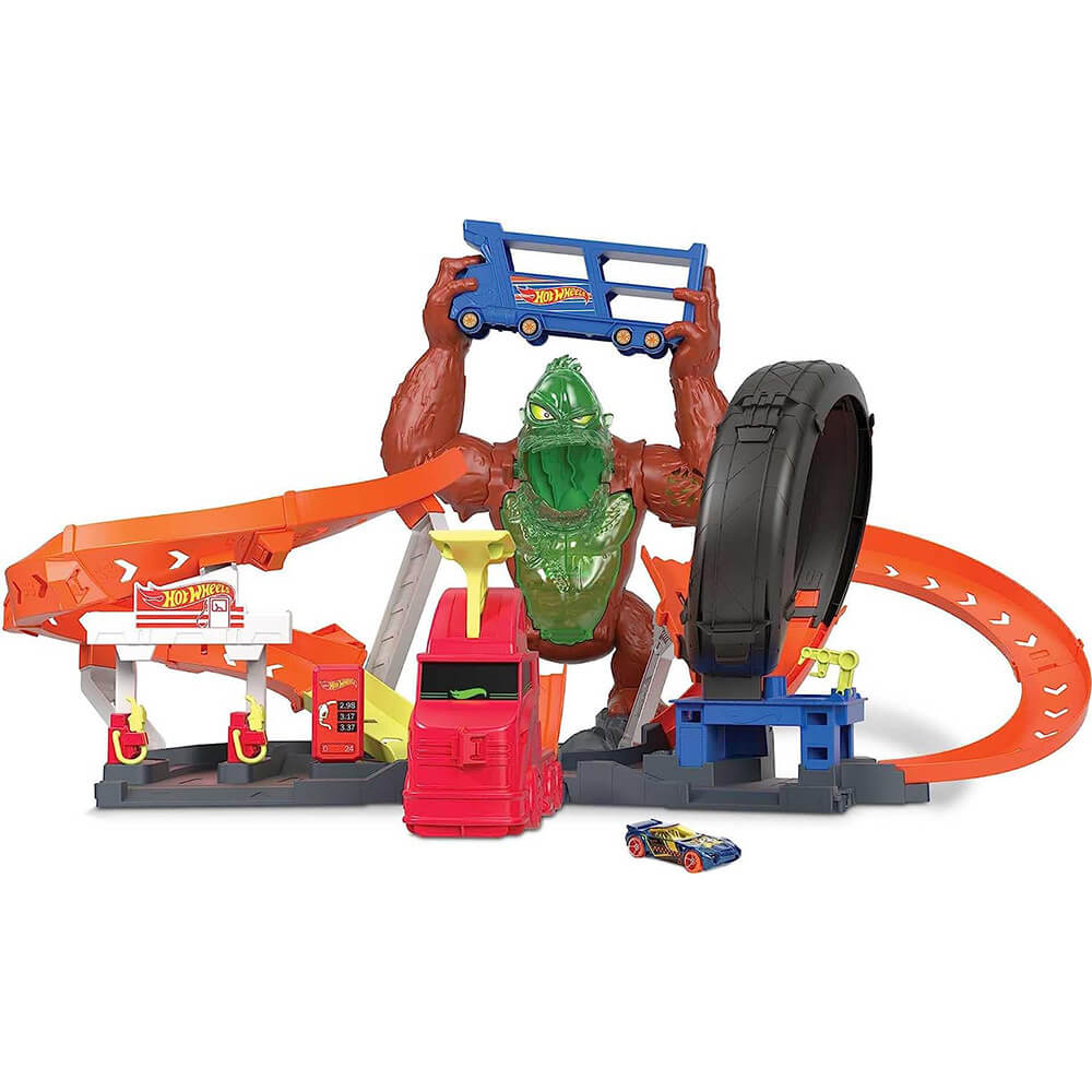 Hot Wheels City Toxic Gorilla Slam Set