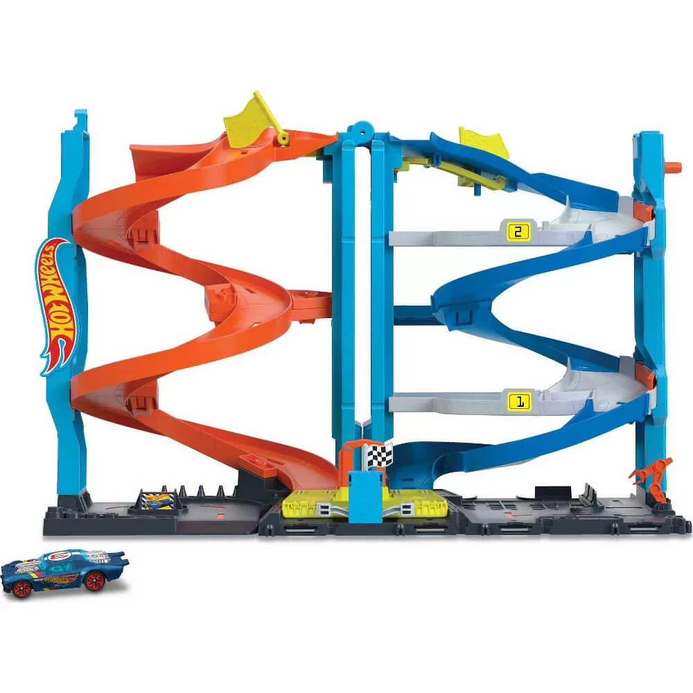 Hot Wheels City Transforming Race Tower Playset