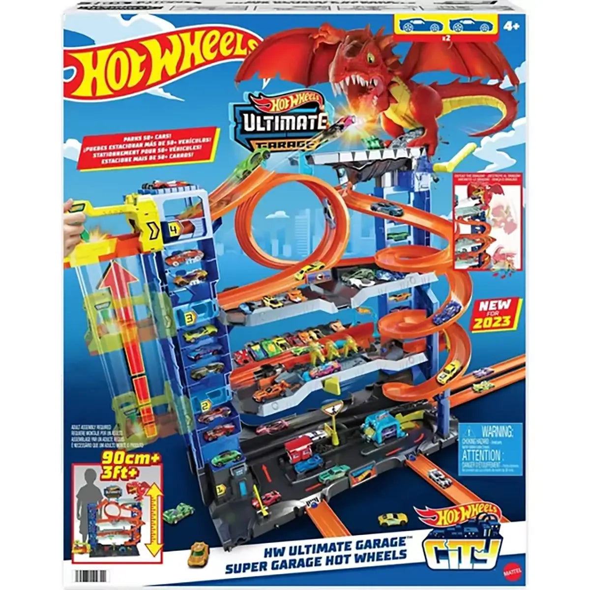 Hot Wheels City Ultimate Garage Playset box