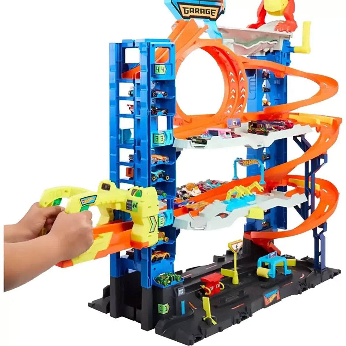 Hot Wheels City Ultimate Garage Playset car launcher