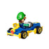 Hot Wheels Mario Kart Luigi Mach 8 Vehicle back view