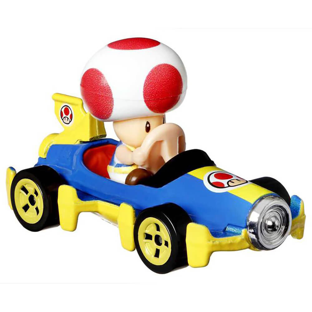 Hot Wheels MarioKart Toad Mach 8 Vehicle