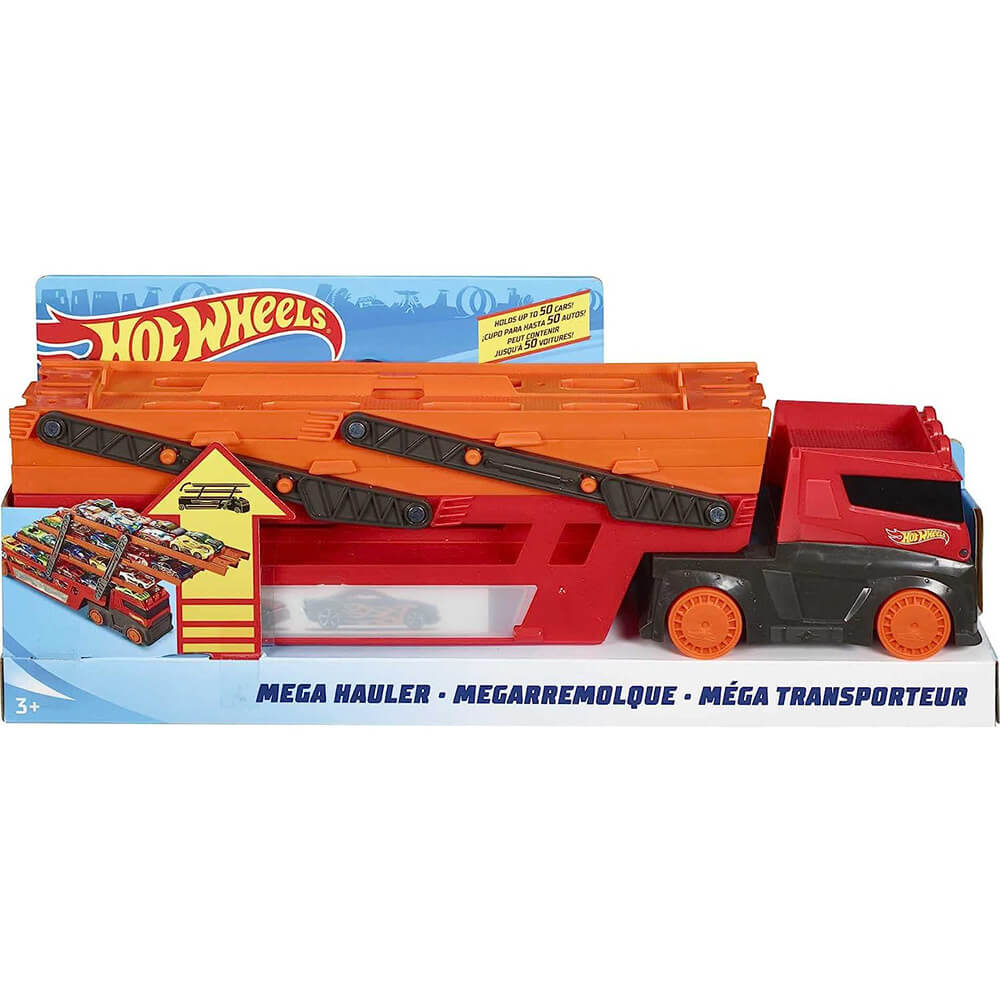 Hot Wheels Mega Hauler package