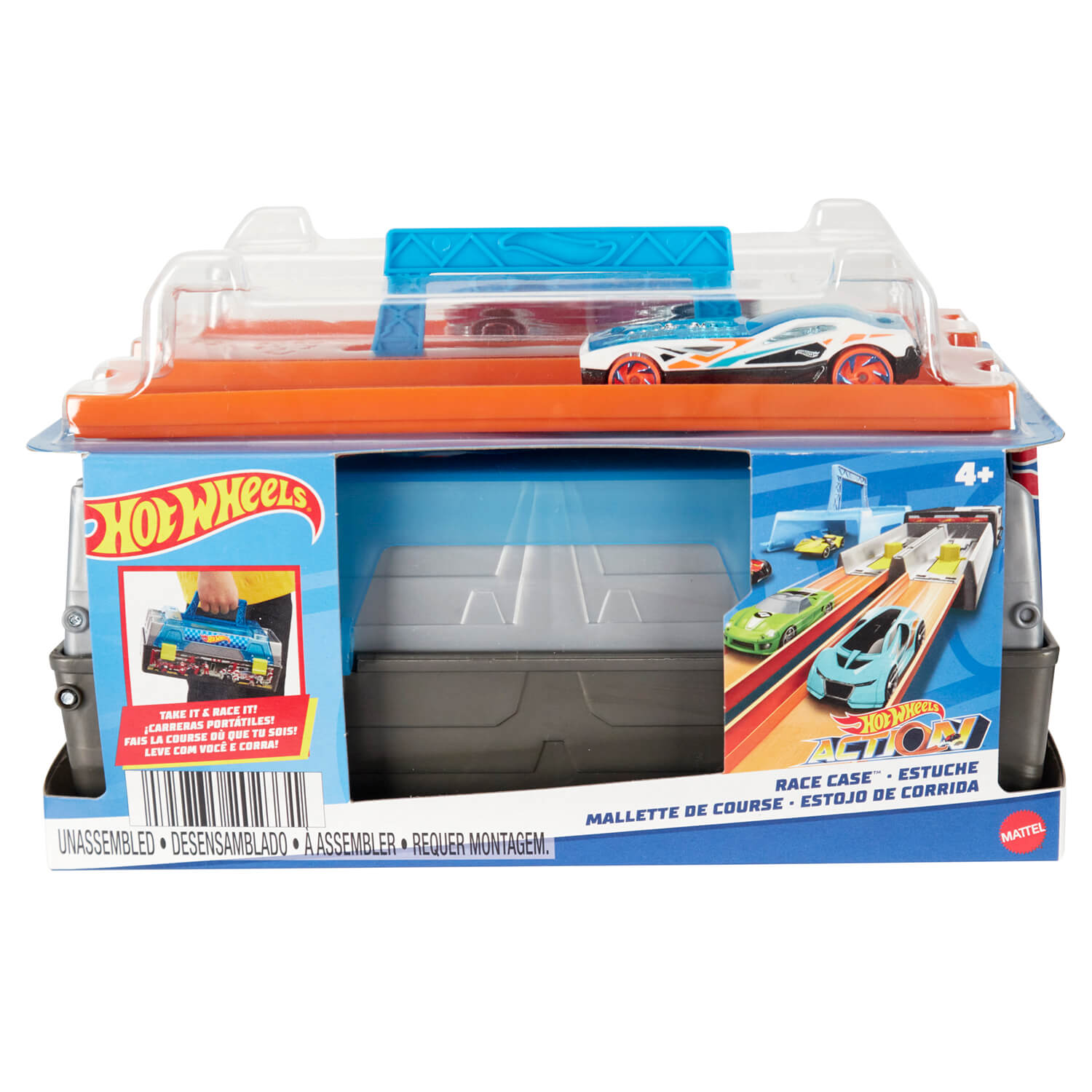 Hot Wheels Race Case Track Play Set