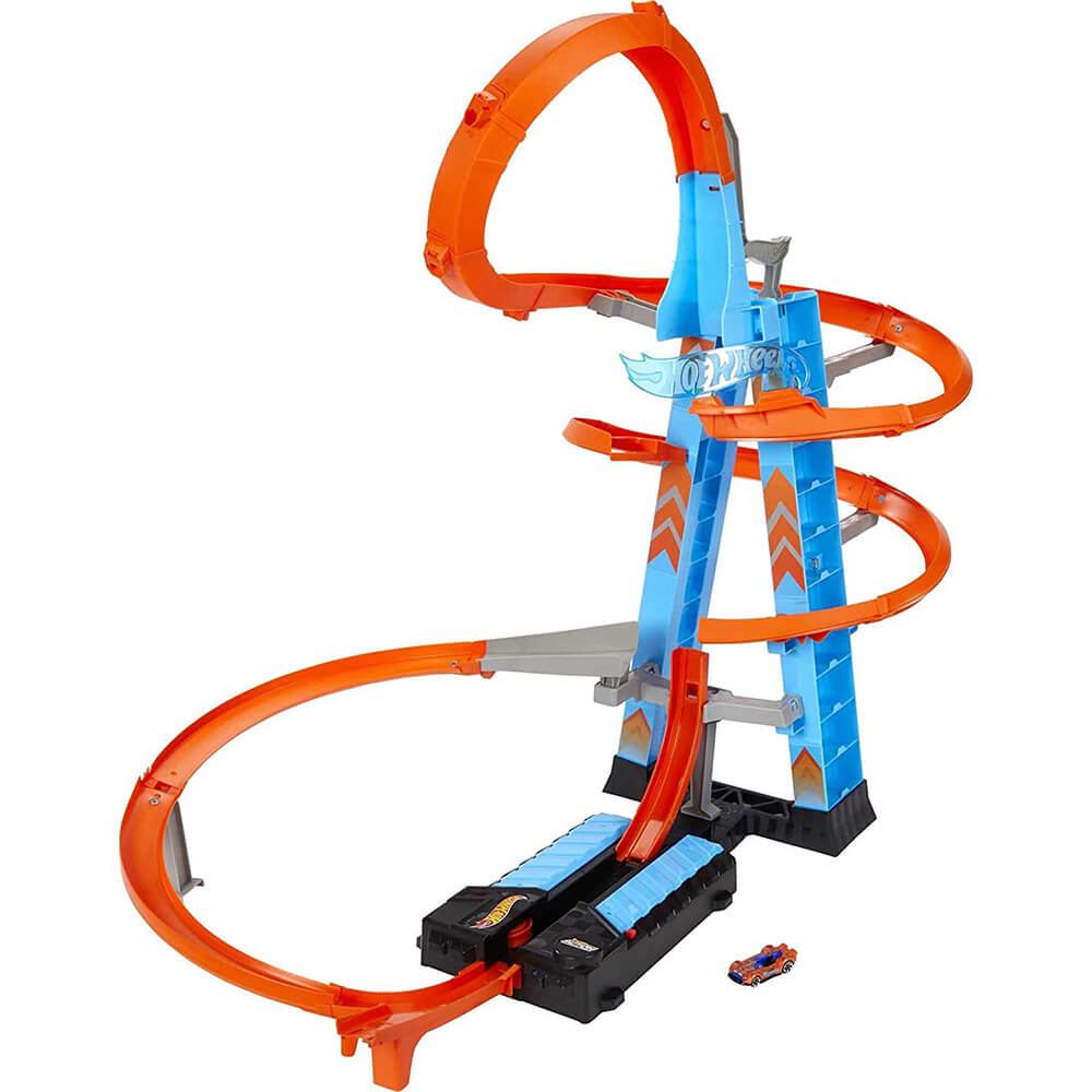 Hot Wheels Sky Crash Tower Track Set