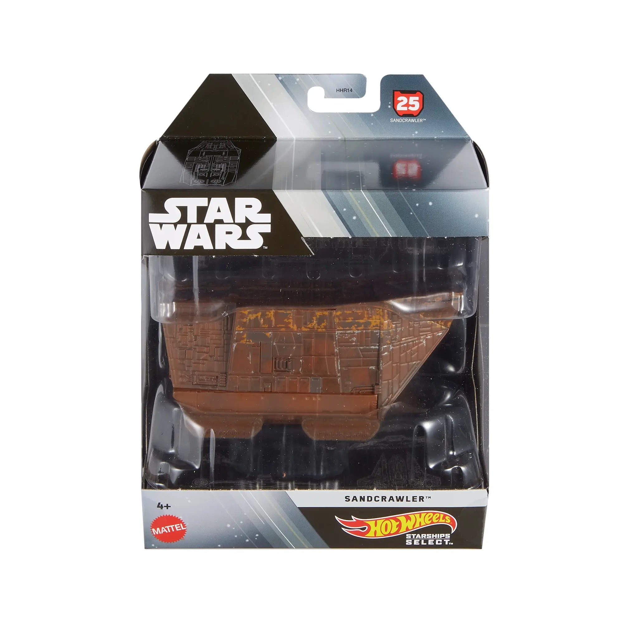 Hot Wheels Starships Select Star Wars Sandcrawler Die-Cast Vehicle packaging