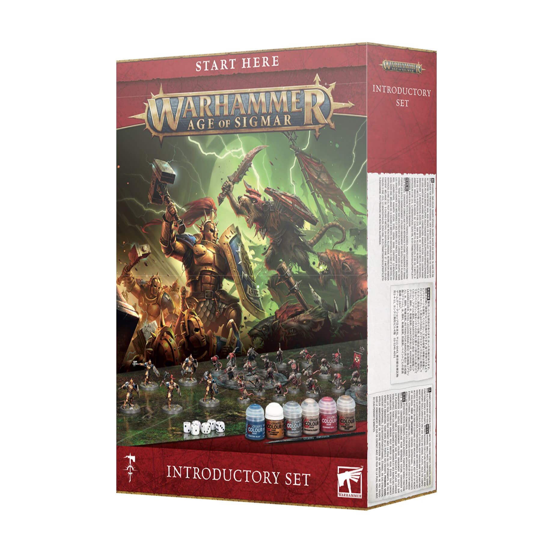 Warhammer Age of Sigmar Introductory Set (Stormcast Eternals vs Skaven Clanrats)