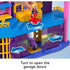 Imaginext DC Super Friends Batgirl Hero Hideout Playset Supergirl opening garage doors