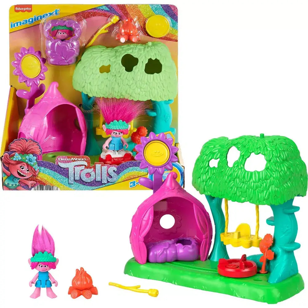 Imaginext DreamWorks Trolls Flower Fun Campsite