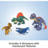 Imaginext Jurassic World Evo-Scanner Multi-Pack Light-Up Dinosaur Playset Dinosaurs