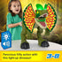 Imaginext Jurassic World Thrash Attack Dilophosaurus Dinosaur Figure light up