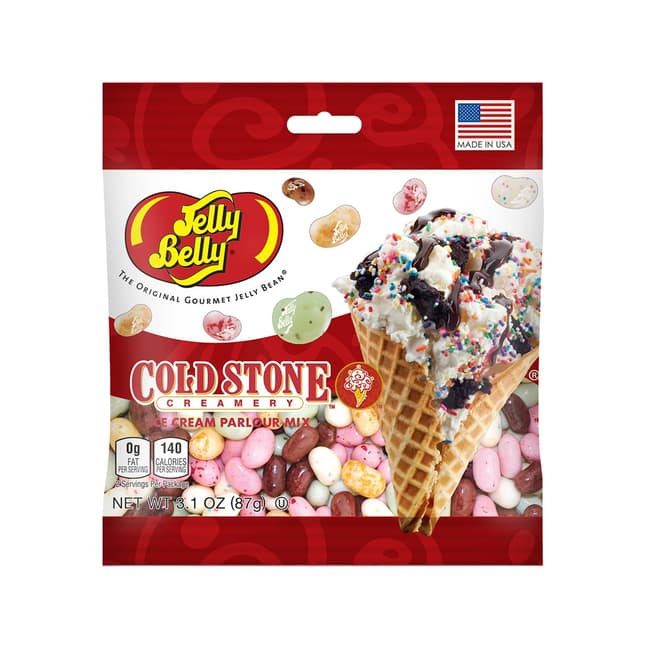 Jelly Belly Cold Stone Ice Cream Parlor Mix Jelly Beans 3.1oz Grab and Go Bag