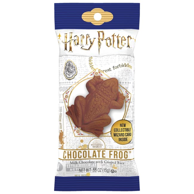 Jelly Belly Harry Potter Chocolate Frog 0.55 oz Chocolate Bar package