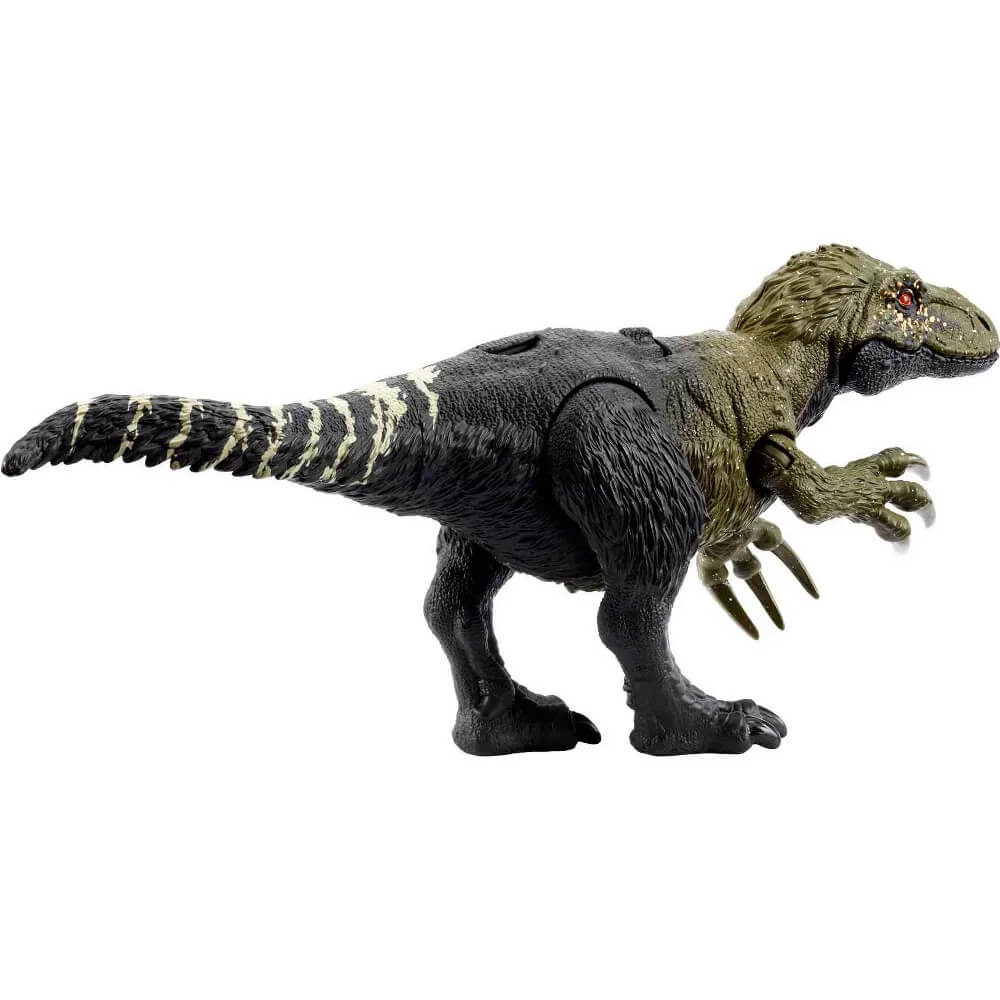 Jurassic World Wild Roar Orkoraptor Dinosaur Figure back view