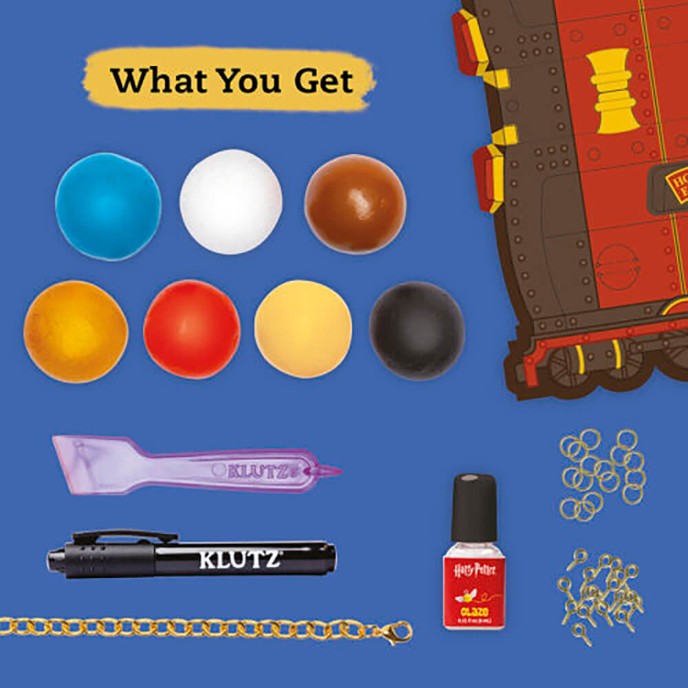 KLUTZ Harry Potter Clay Charms Book and Activity Kit