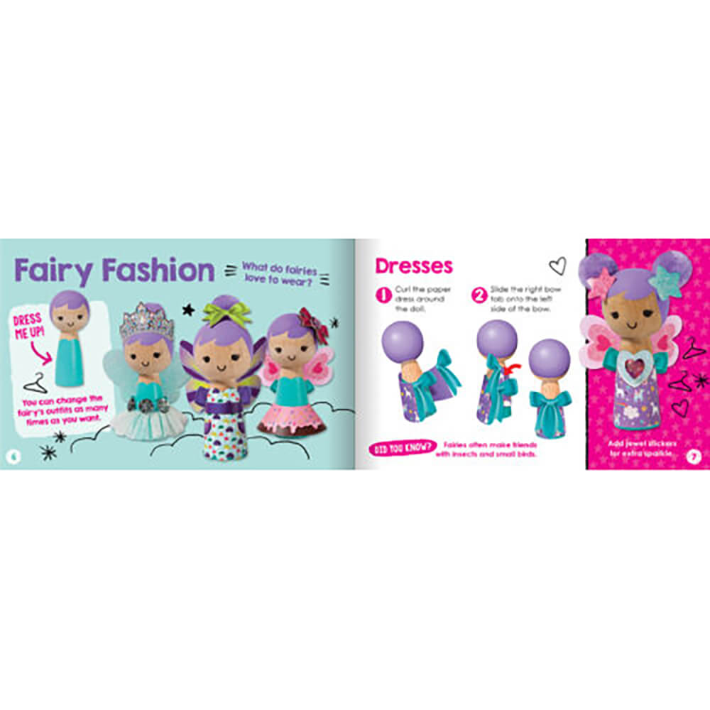 KLUTZ Jr My Fairy Wish Book and Craft Kit