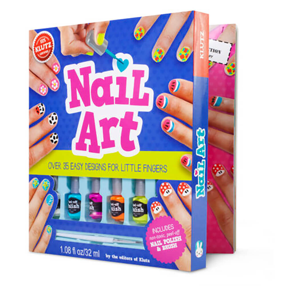 KLUTZ Nail Art Book and Activity Kit