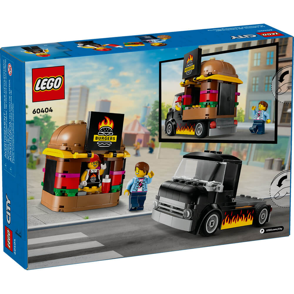 LEGO® City Burger Truck Toy Building Set 60404