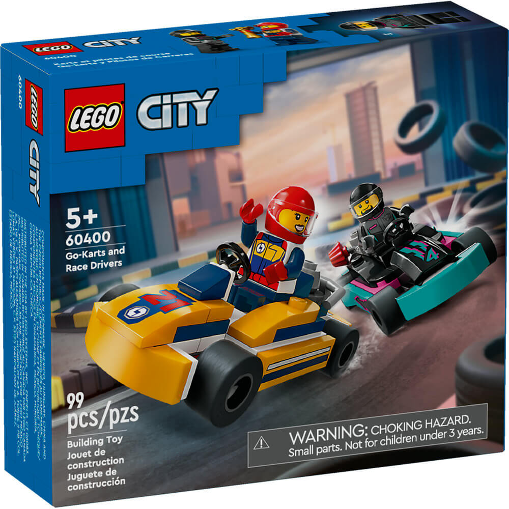 LEGO® City Go-Karts and Race Drivers Toy Set 60400