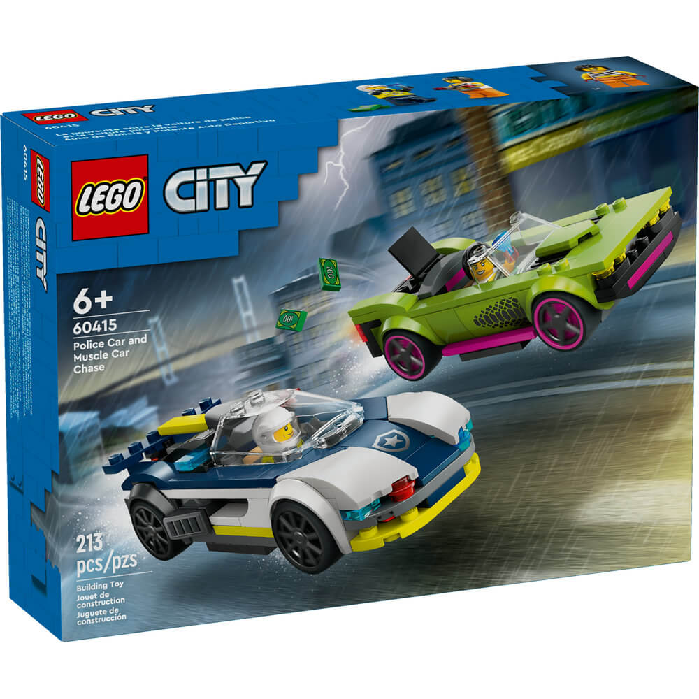 LEGO® City Police Car and Muscle Car Chase Set 60415