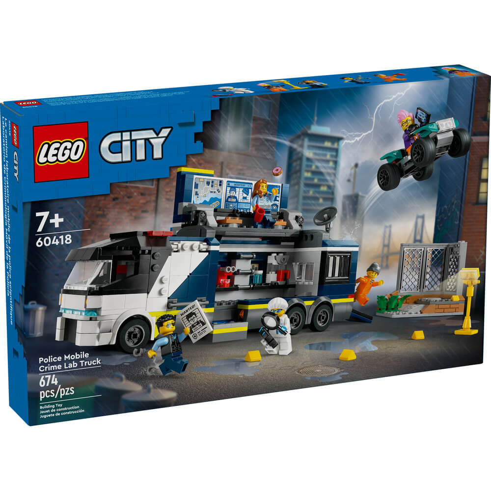 LEGO® City Police Mobile Crime Lab Truck Toy 60418