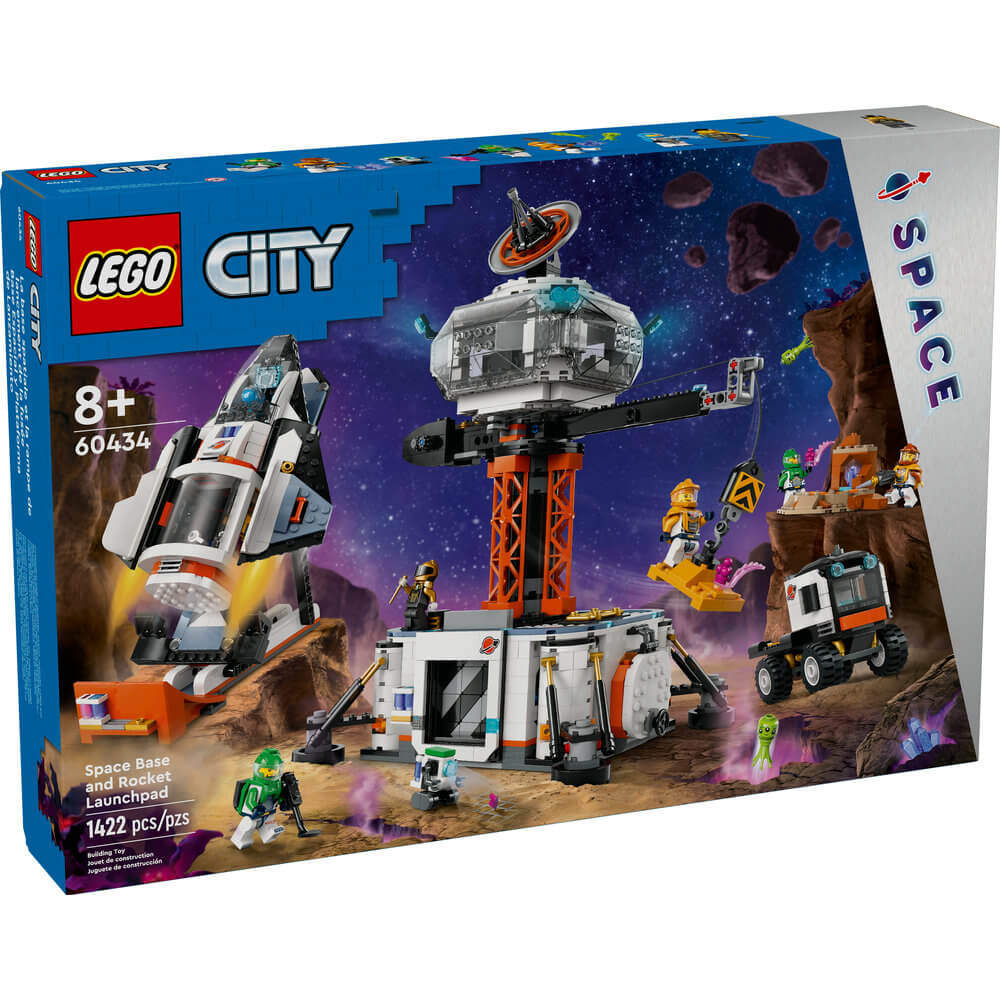 LEGO® City Space Base and Rocket Launchpad Set 60434