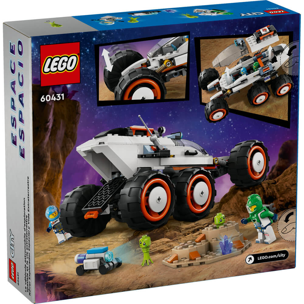 LEGO® City Space Explorer Rover and Alien Life 60431