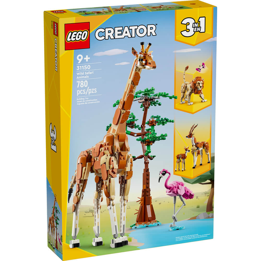 LEGO® Creator Wild Safari Animals 3in1 Set 31150