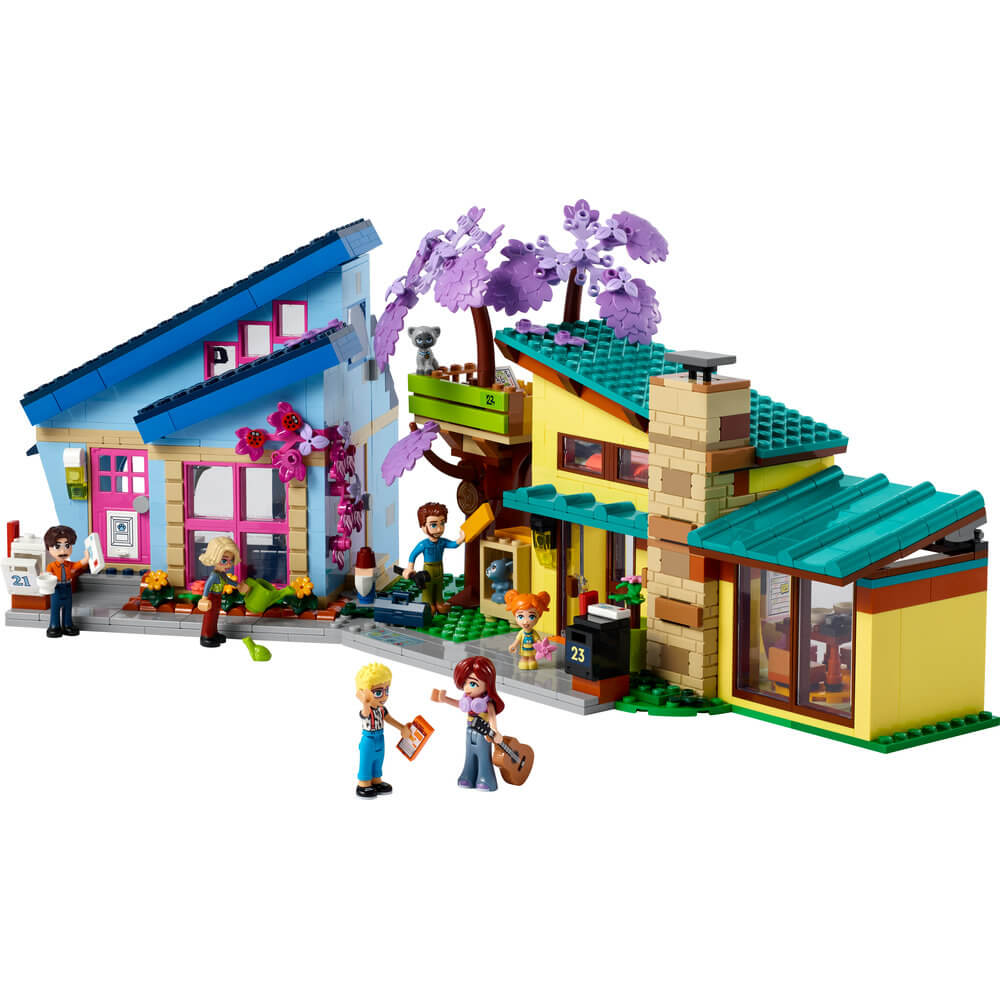 LEGO® Friends Olly and Paisley's Family Houses 42620