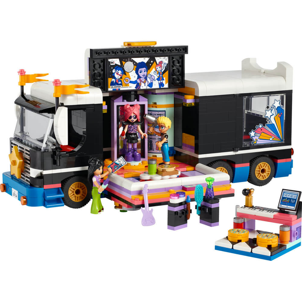 LEGO® Friends Pop Star Music Tour Bus Toy 42619